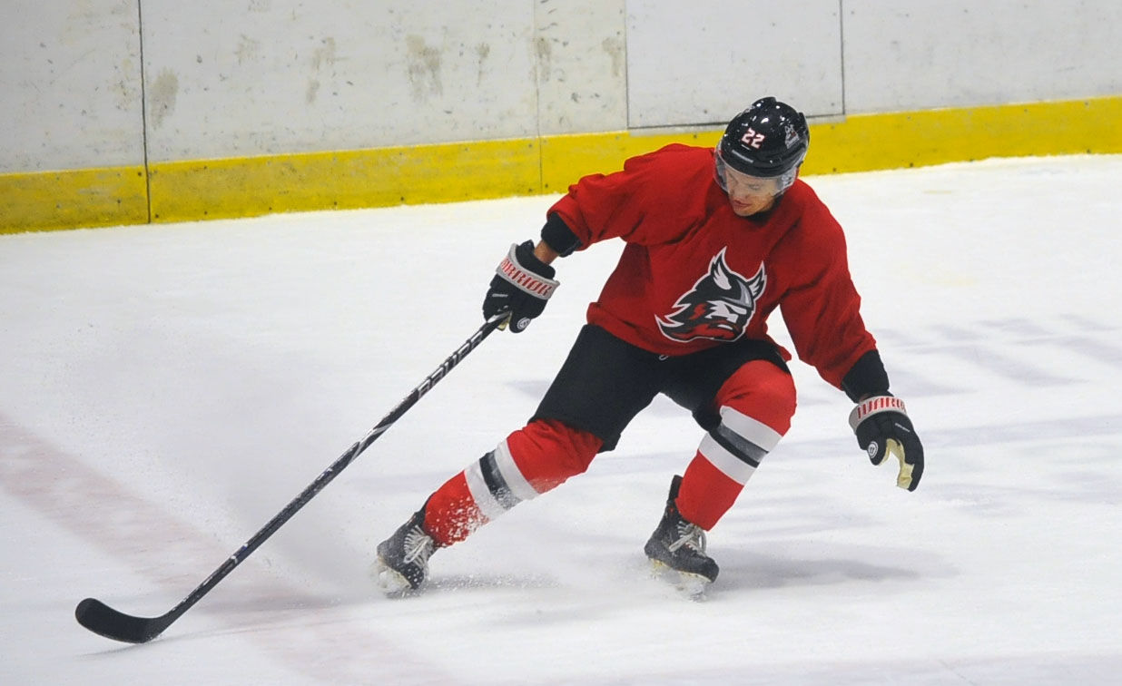 Adirondack Thunder first-day practice